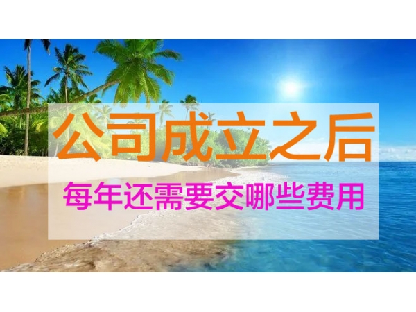 公司成立之後每年還需要交哪些費用(yòng)